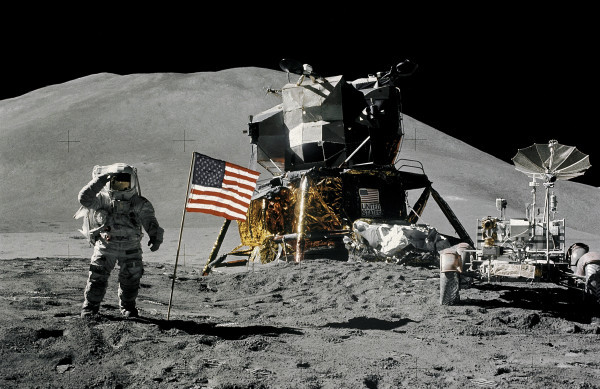 Apollo 16 1972. Credit NASA Apollo 16 1972. Credit NASA